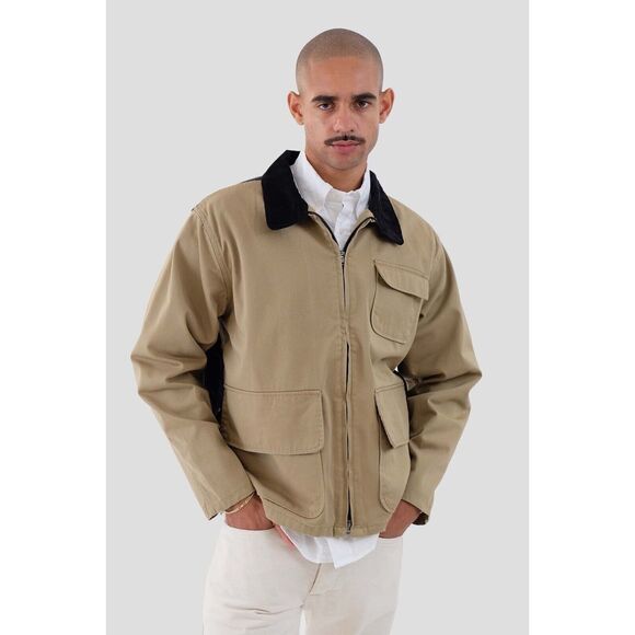 Levi's Skateboarding Hunter's Jacket Corduroy Collar Chore Work Sportswear M - Picture 7 of 10